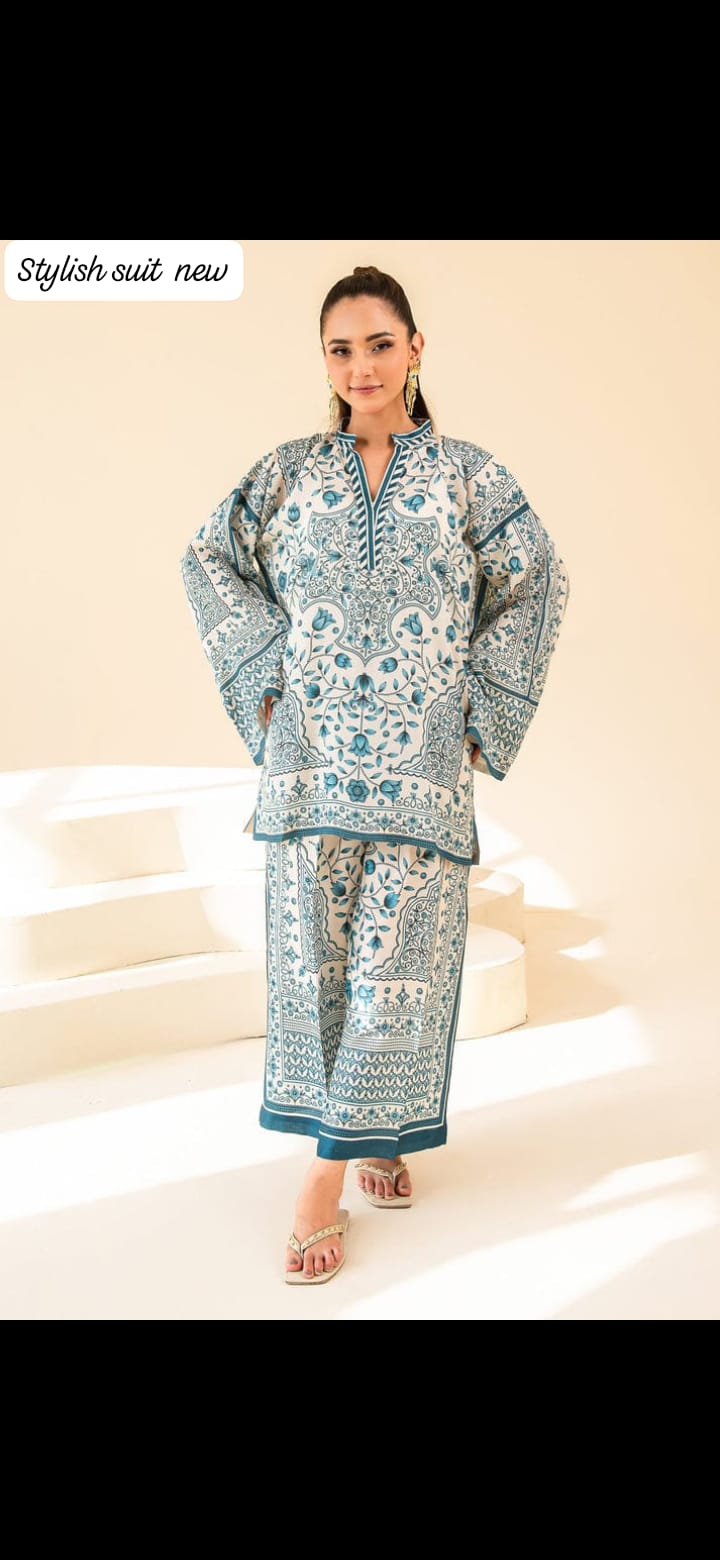 ELEGANCE – DIGITAL PRINTED TWO-PIECE SUIT